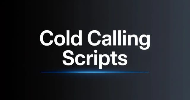 Cold Calling Scripts: 15+ B2B Templates That Book Meetings [2026]