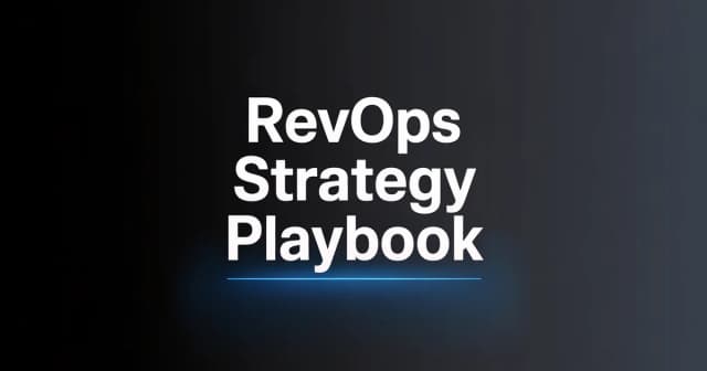 RevOps Strategy: The Complete Revenue Operations Playbook [2026]