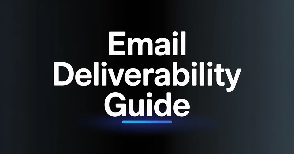 Email Deliverability for Cold Outreach: Technical Setup Guide